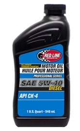 Red Line Pro-Series Diesel CK4 5W40 Motor Oil - Quart